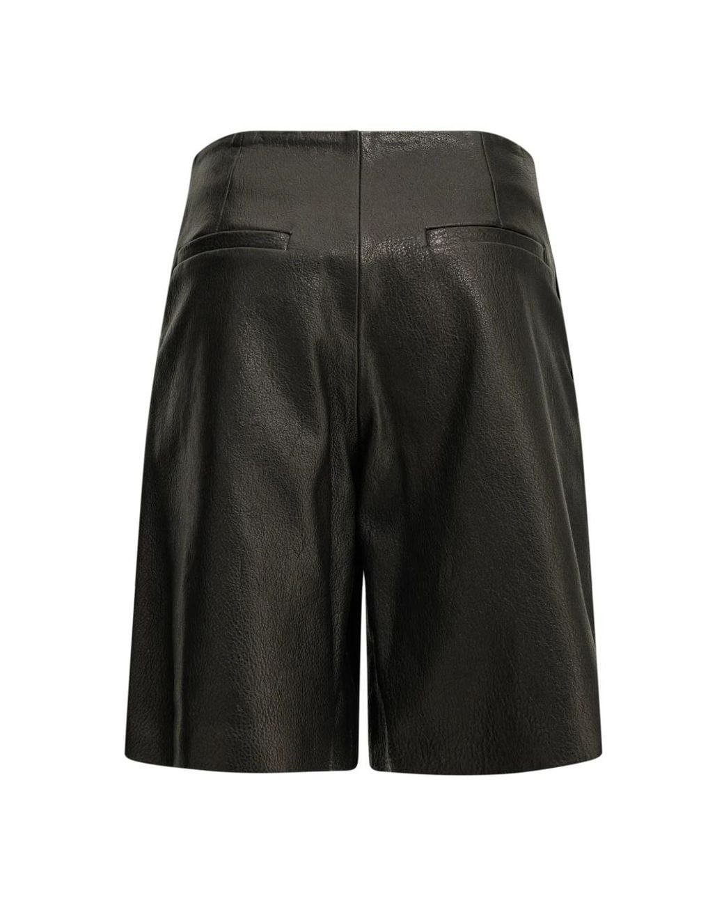Leather Skirts Semler de color Black