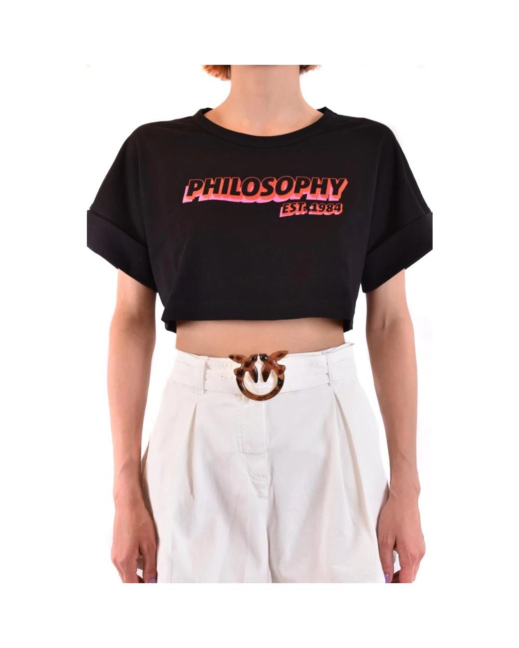 Philosophy Di Lorenzo Serafini Black T-Shirts