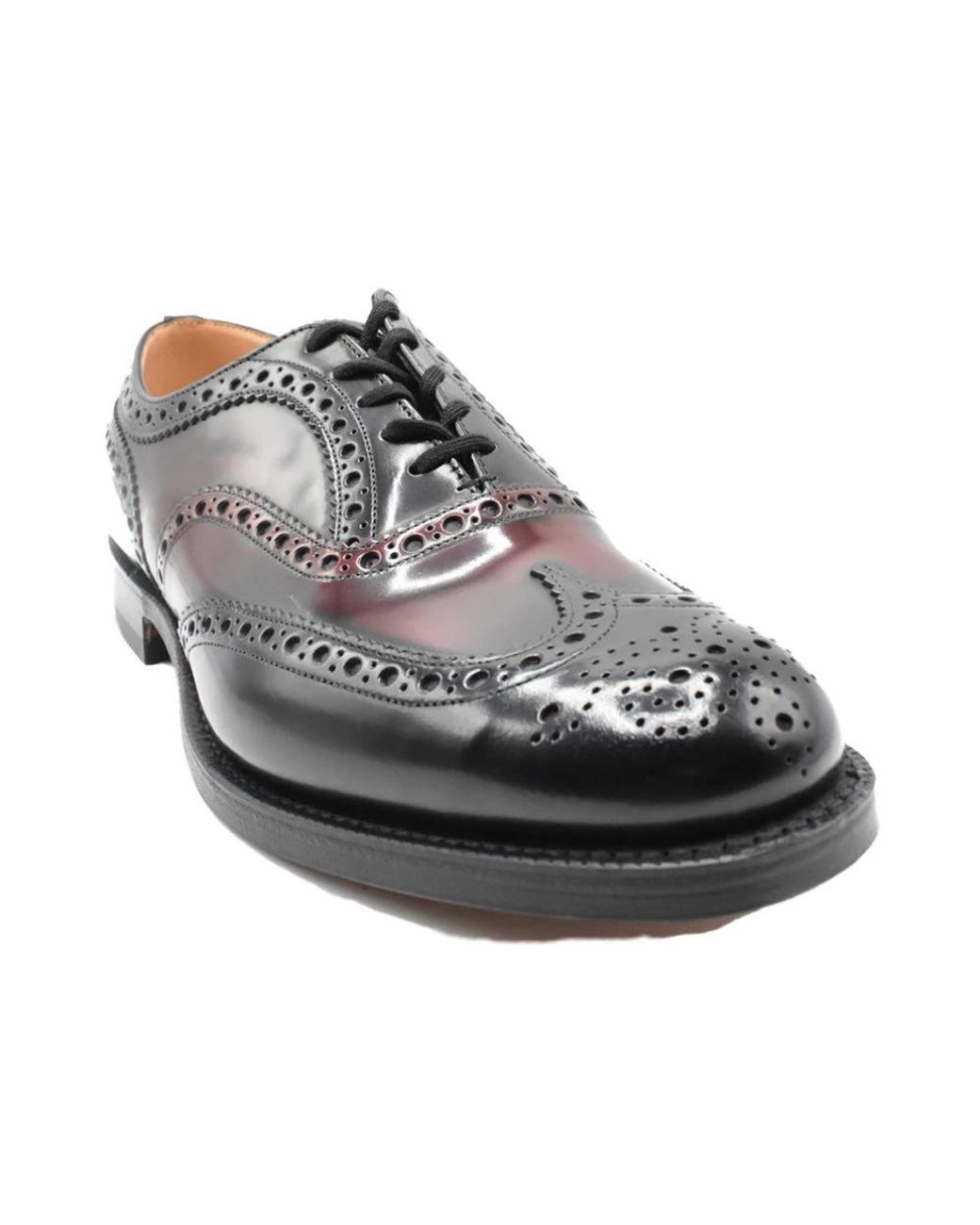 Church's Black Laced Shoes for men