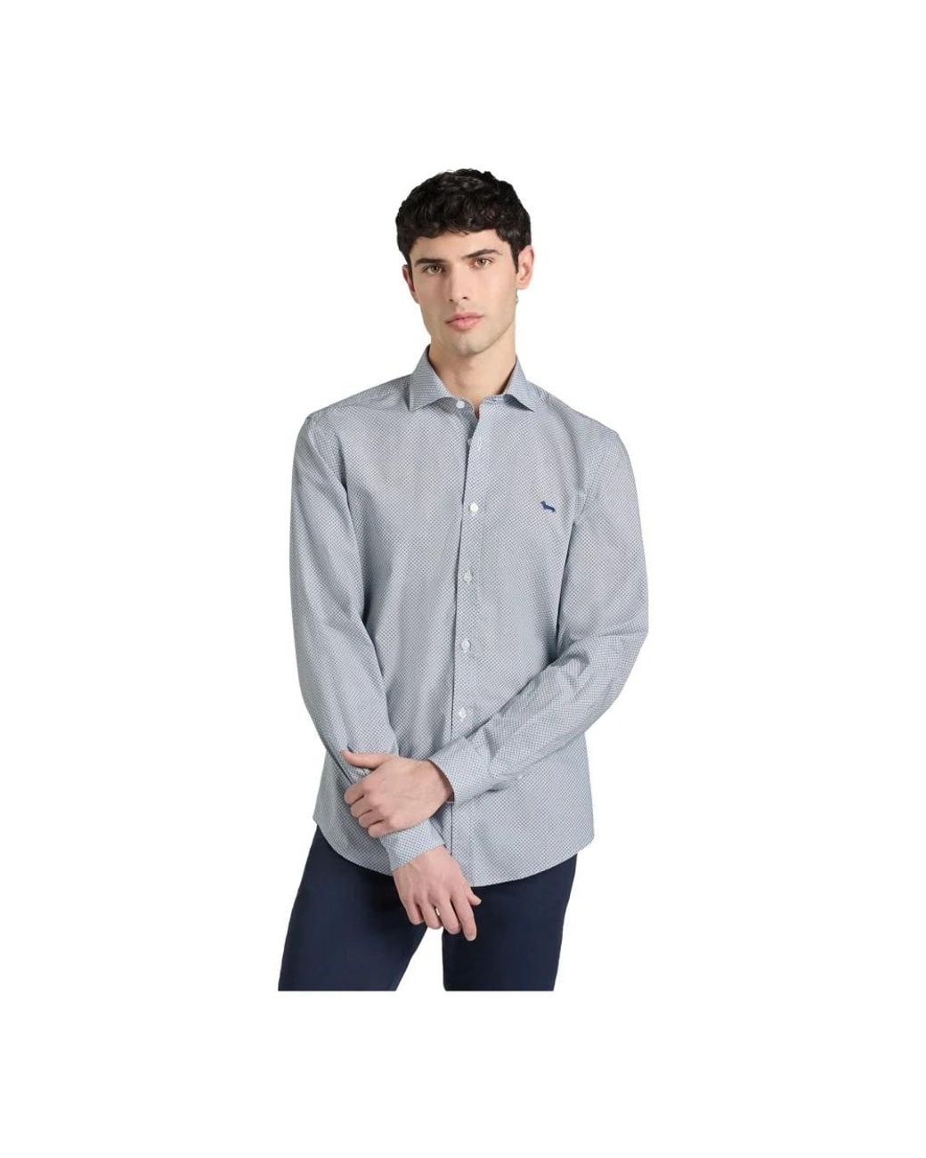 Harmont & Blaine Blue Casual Shirts for men