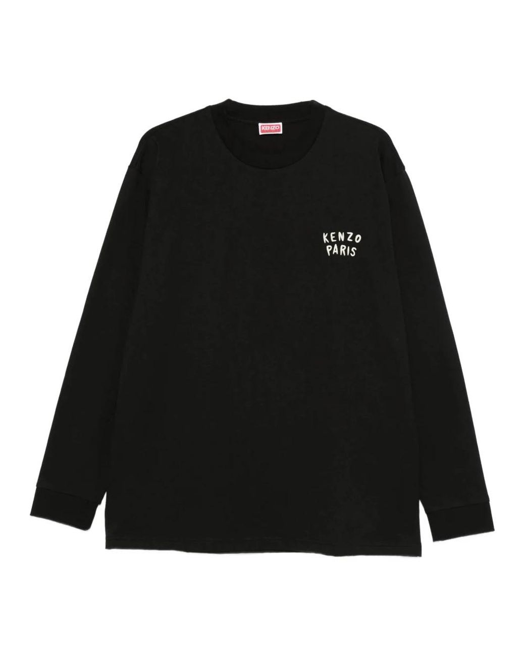 KENZO Black Long Sleeve T-Shirts for men