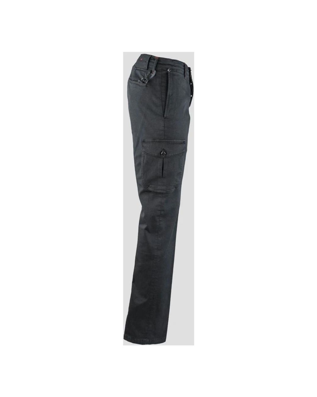 Kiton Blue Slim-Fit Trousers for men