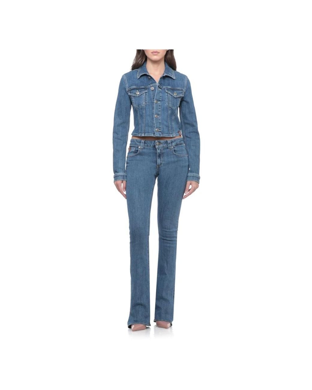 Flared Jeans Dondup de color Blue