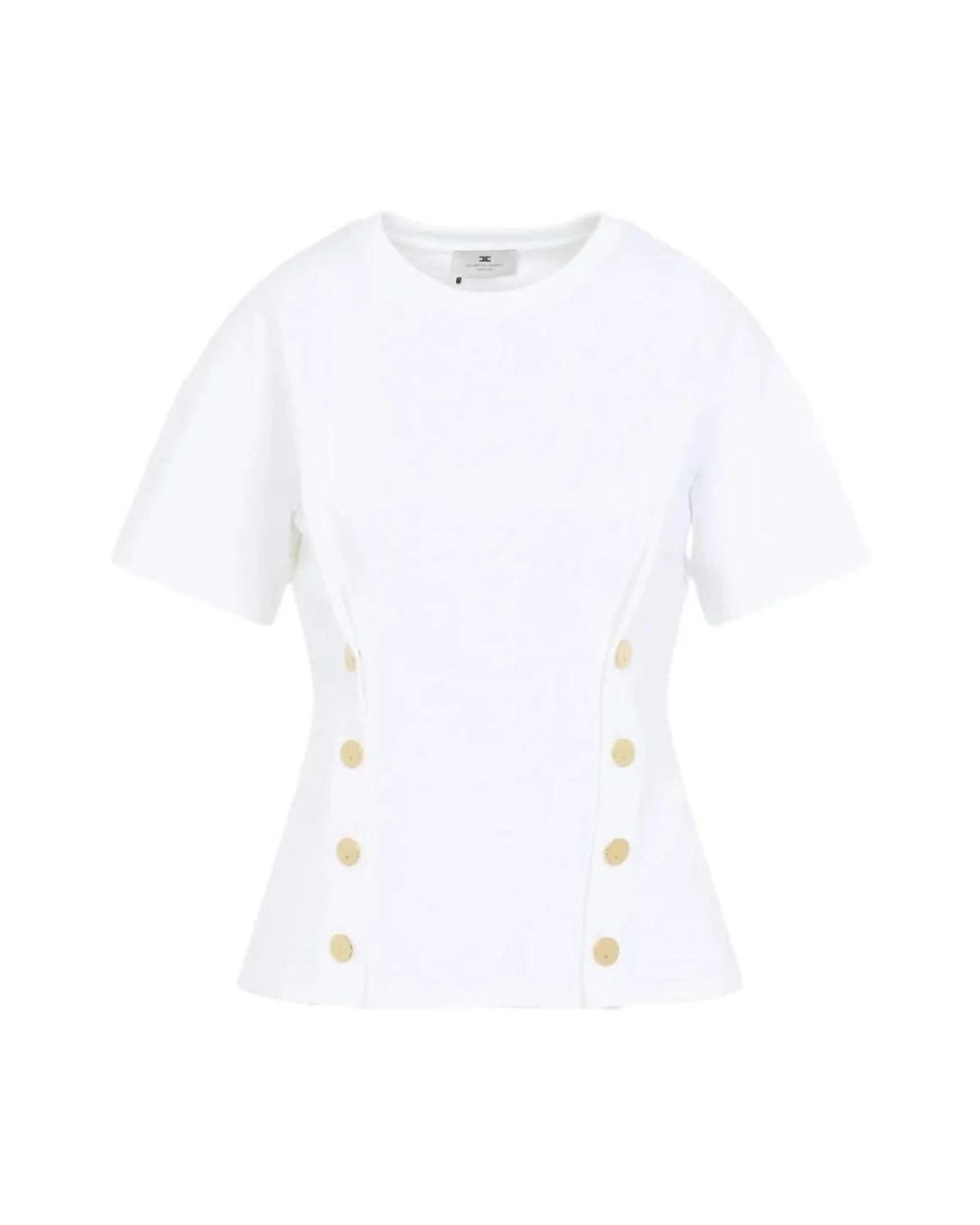 Elisabetta Franchi White T-Shirts