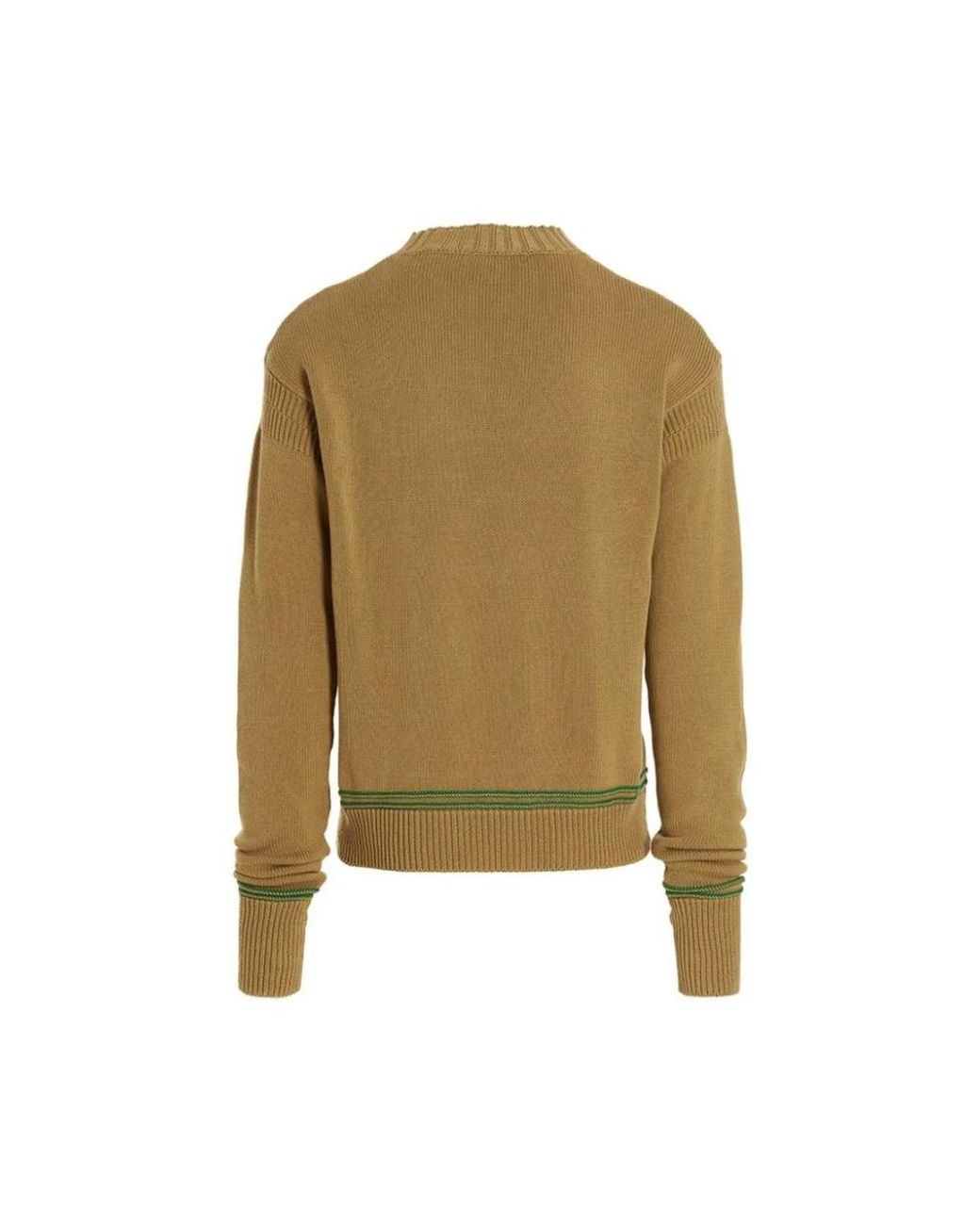Marni Green Round-Neck Knitwear for men