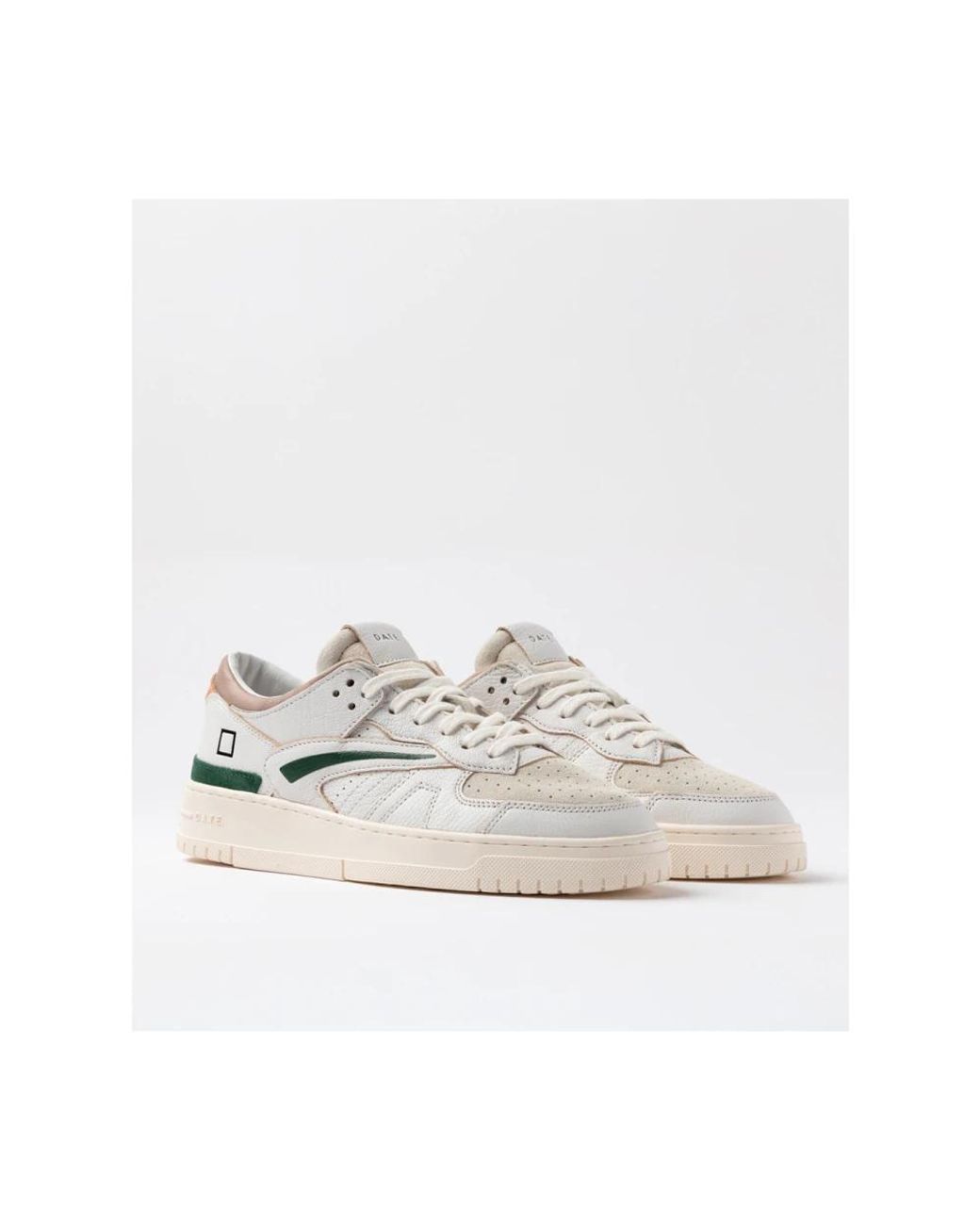 Date White Sneakers for men