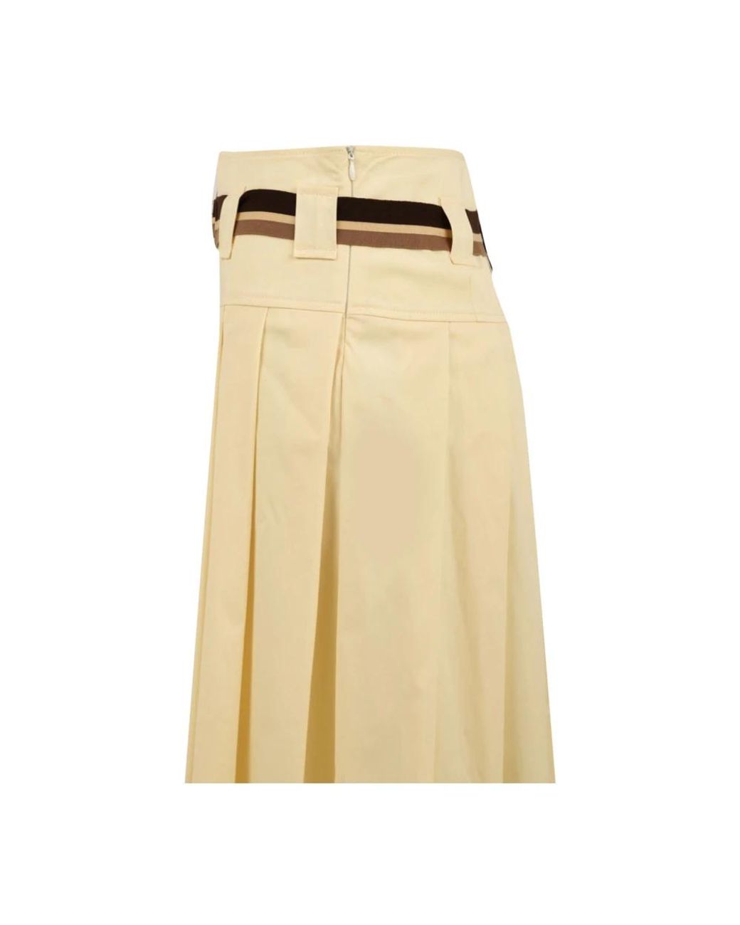 Drumohr Yellow Midi Skirts