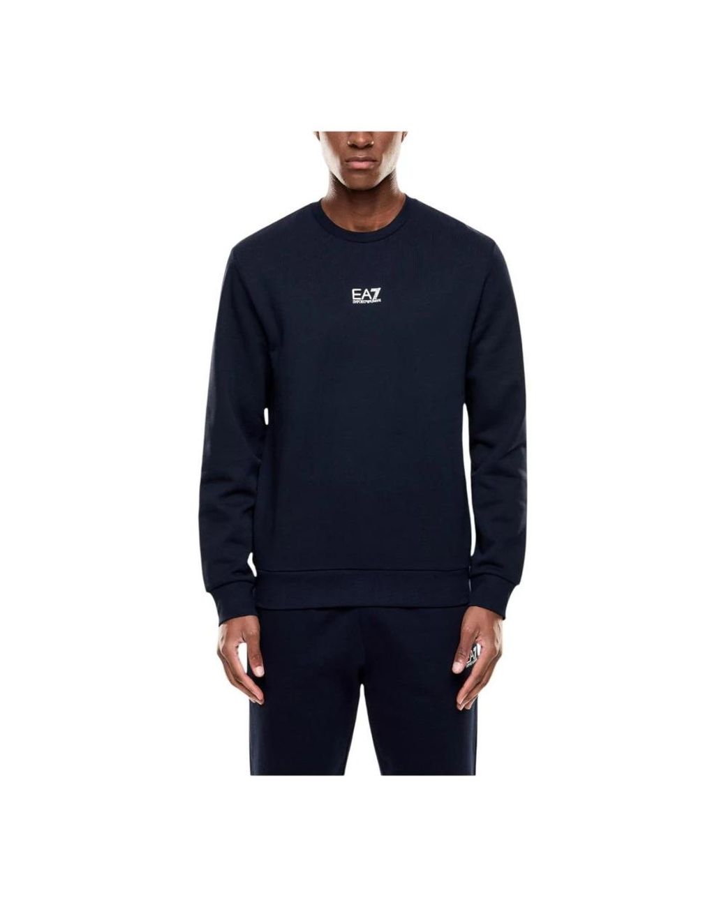 EA7 Blue Sweatshirts for men