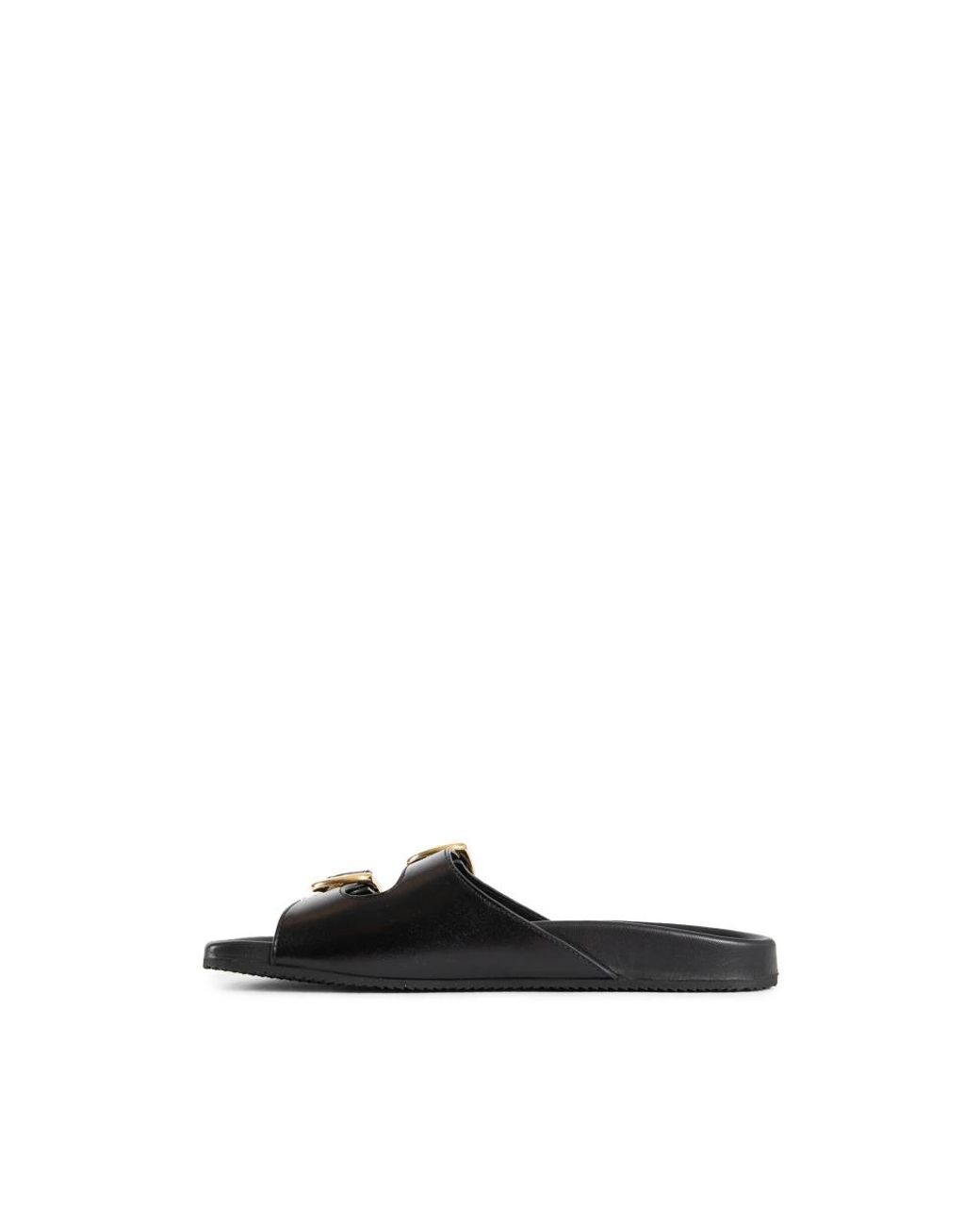 Chloé Black Polly Slides