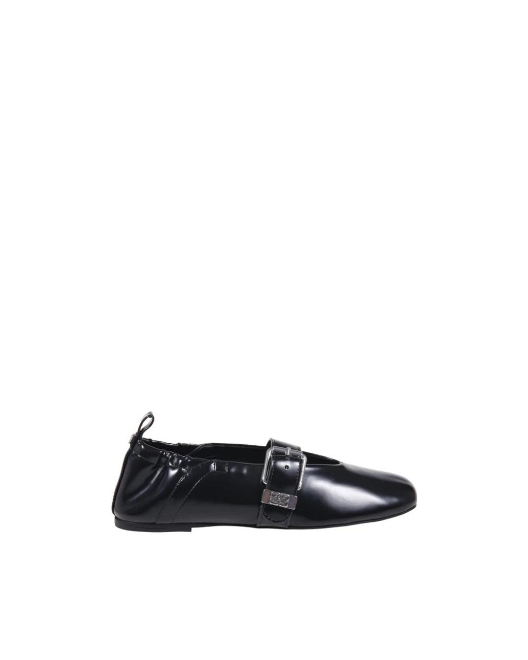 Ganni Blue Ballerinas