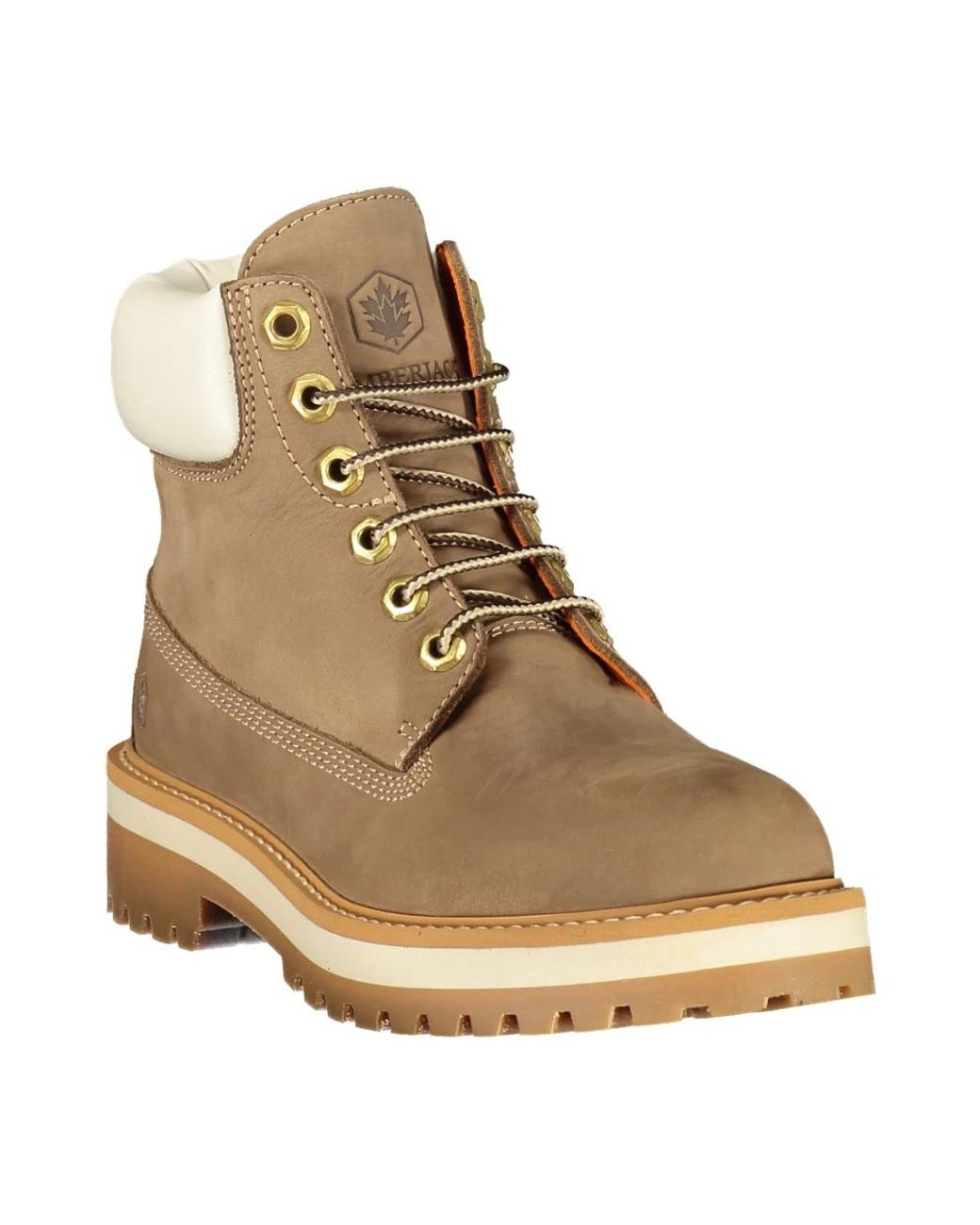 Lumberjack Natural Lace-Up Boots
