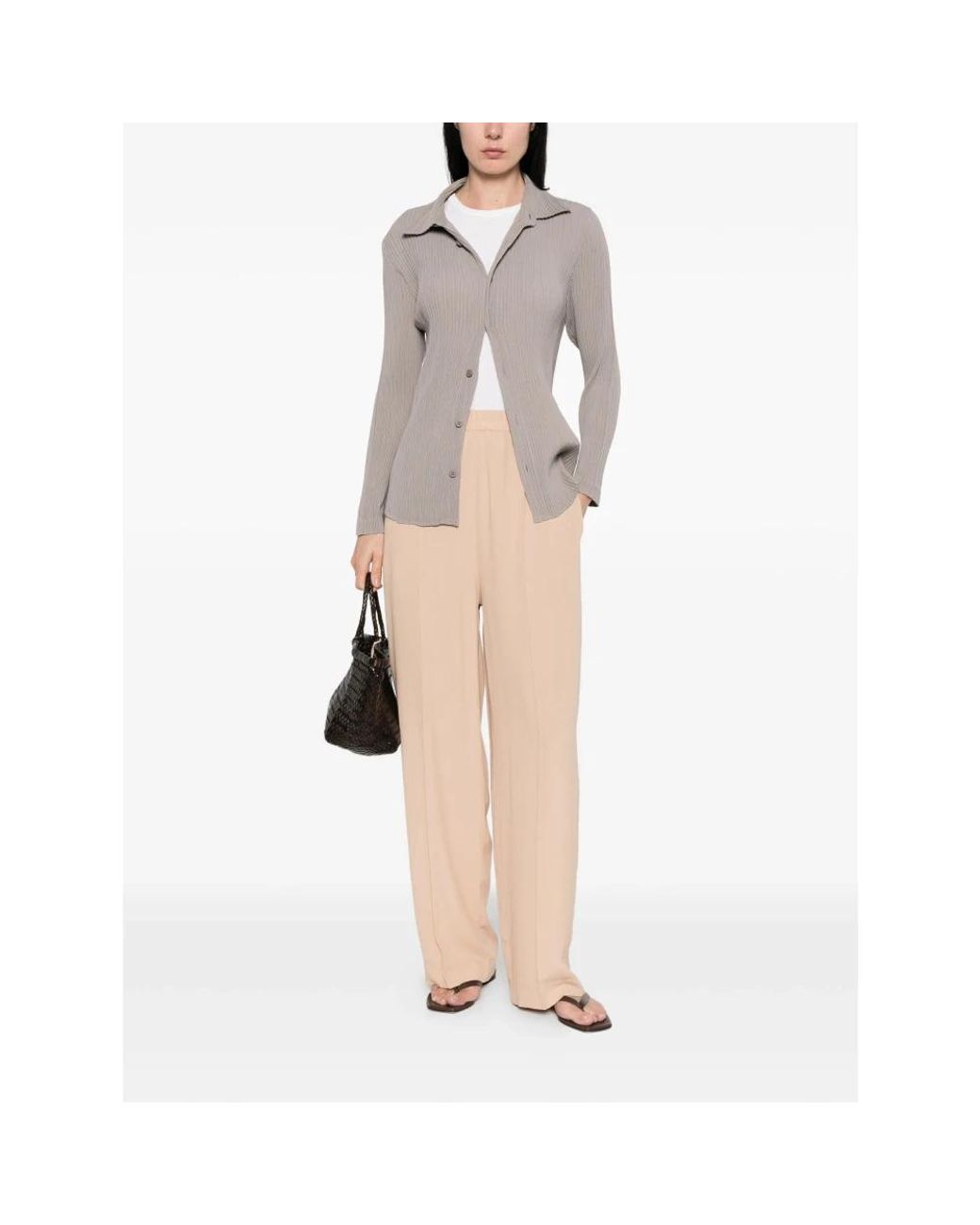 Fabiana Filippi Natural Wide Trousers
