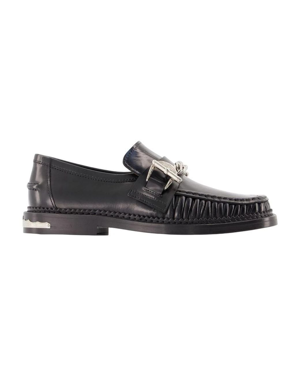 Toga Black Loafers