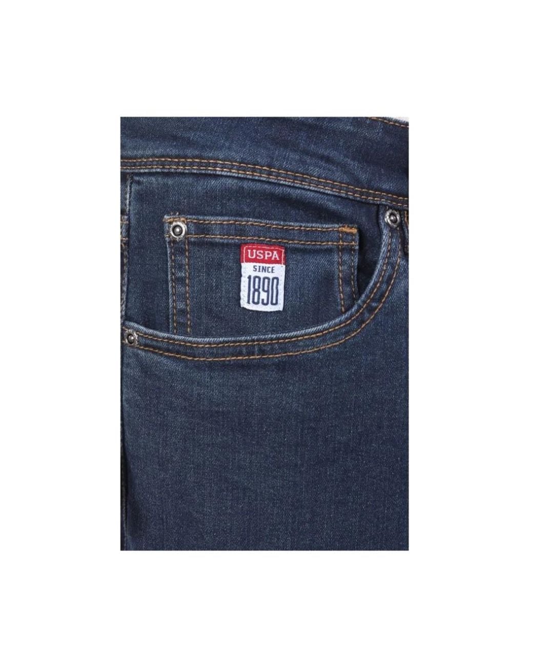 U.S. POLO ASSN. Blue Slim Fit Jeans for men