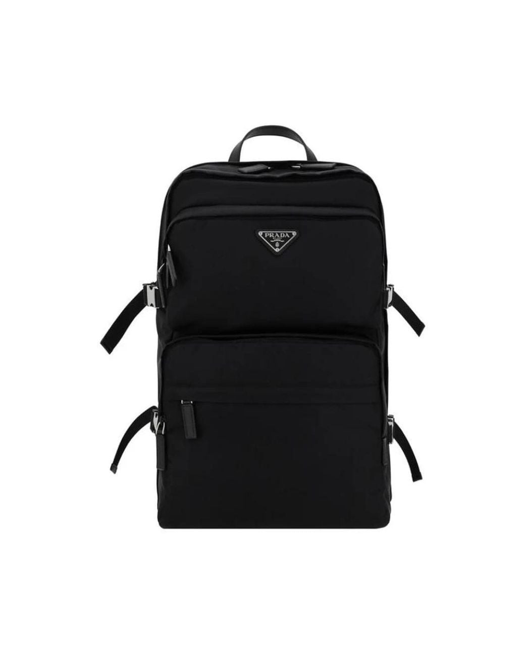 Prada Black Backpacks for men