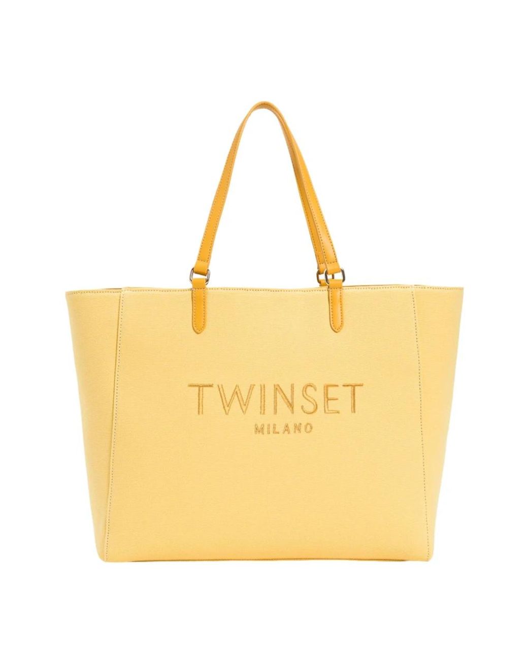 Twinset Yellow Shopping Bags