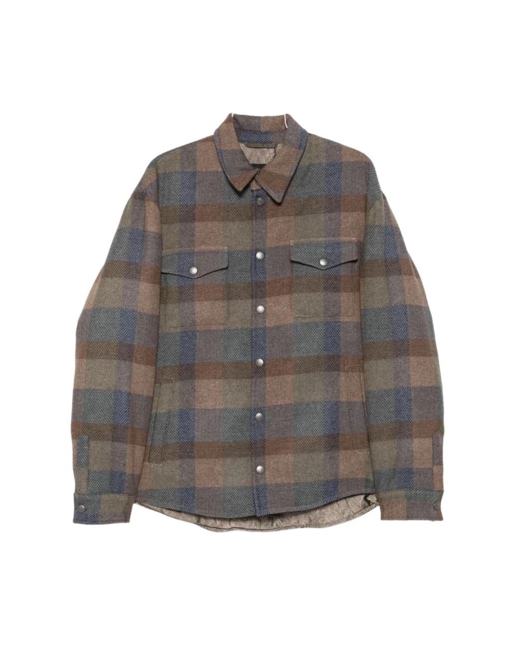 Etro Gray Light Jackets for men