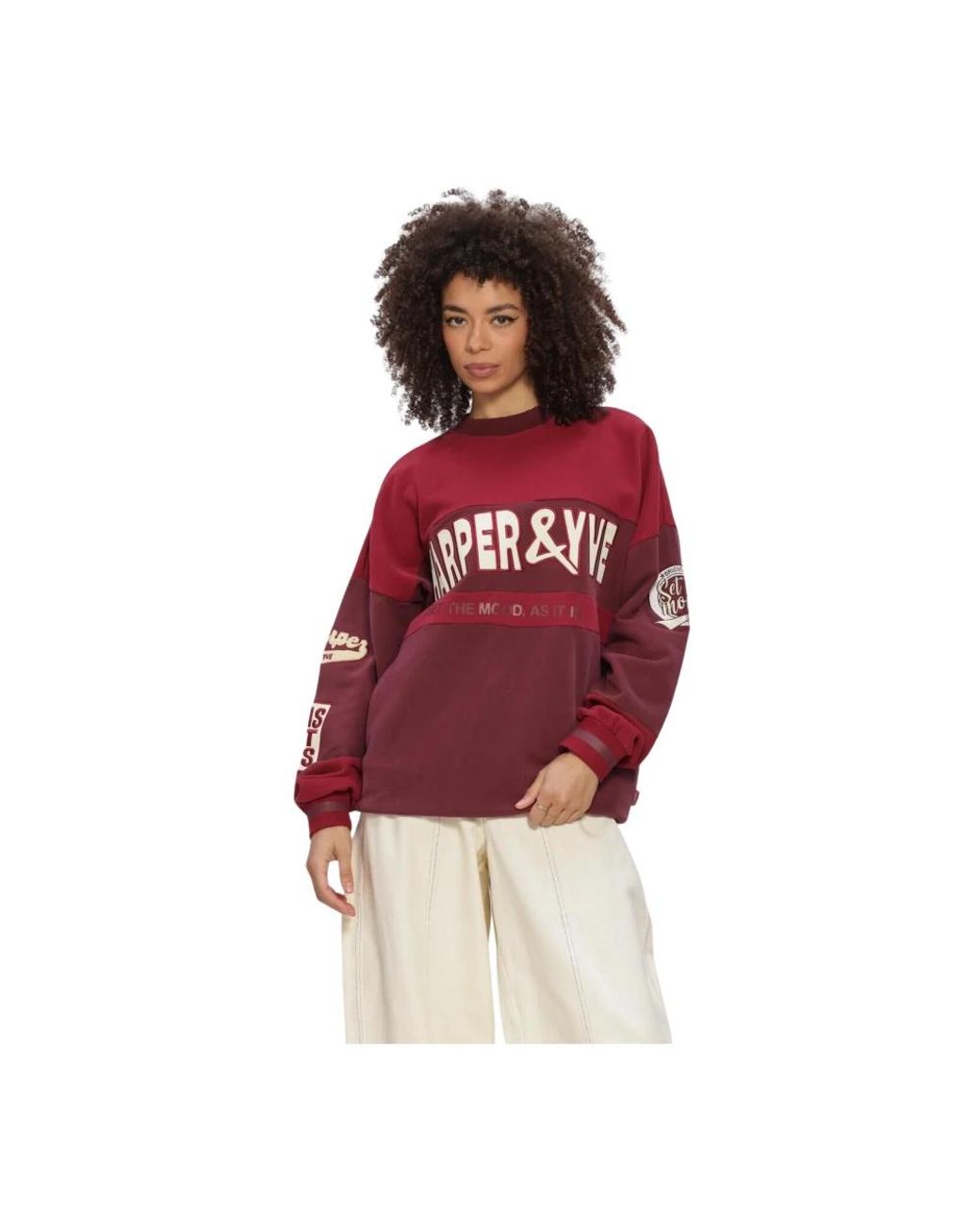 Harper & Yve Ace Sweater in het Red