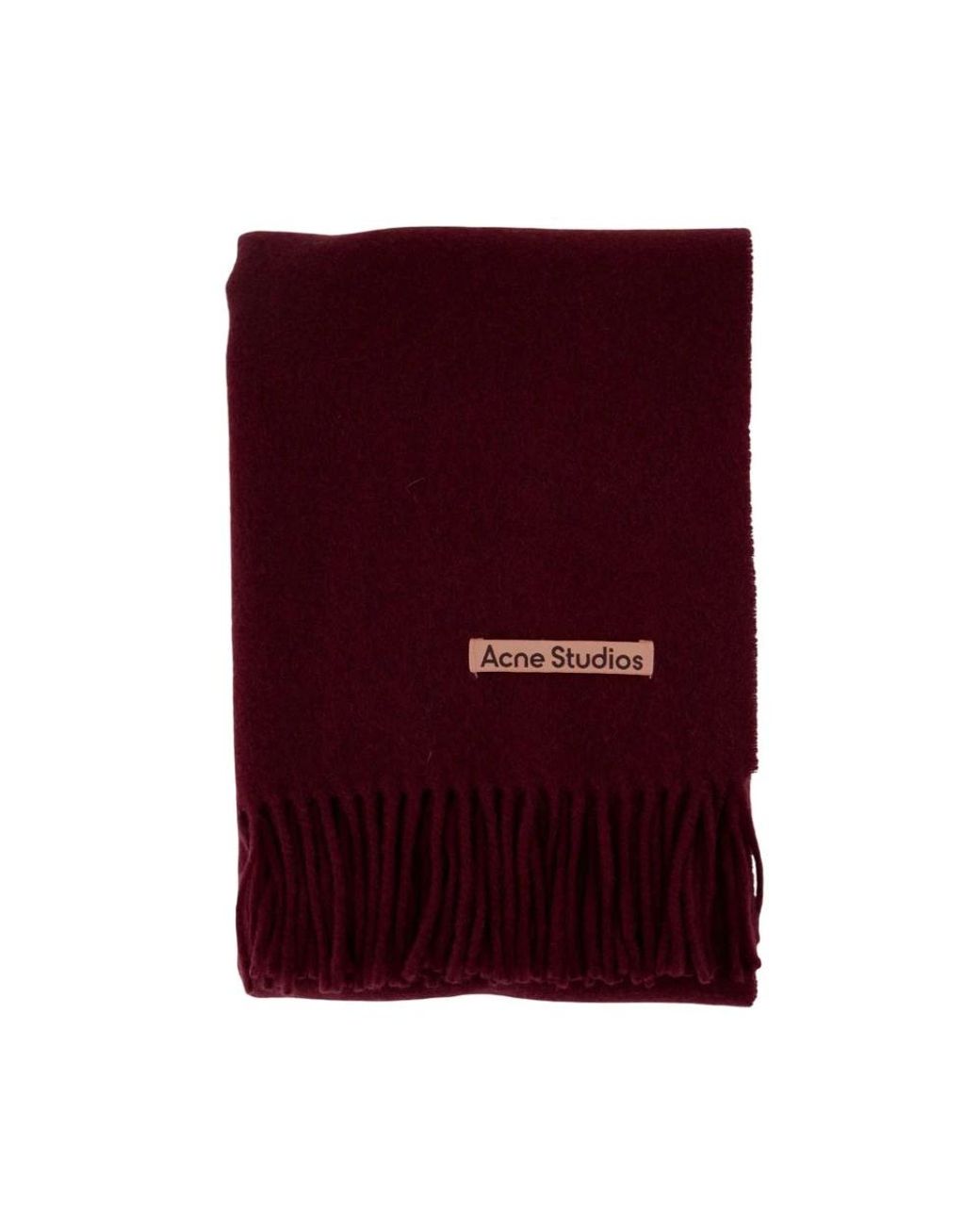 Acne Purple Winter Scarves
