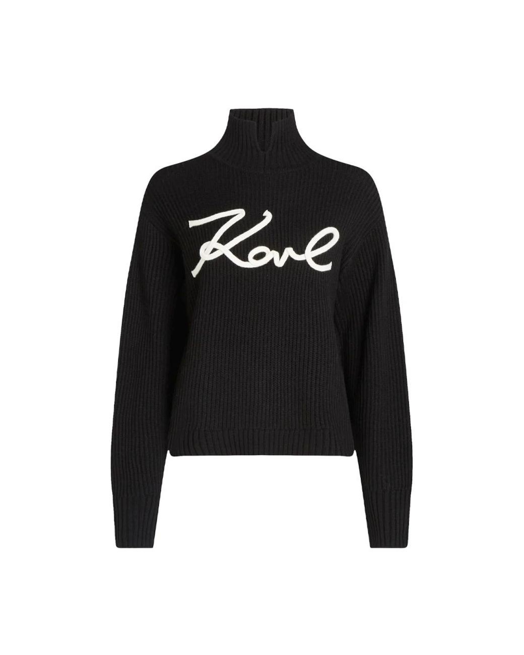 Karl Lagerfeld Black Turtlenecks