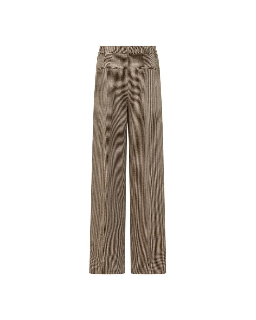 Seafarer Brown Wide Trousers