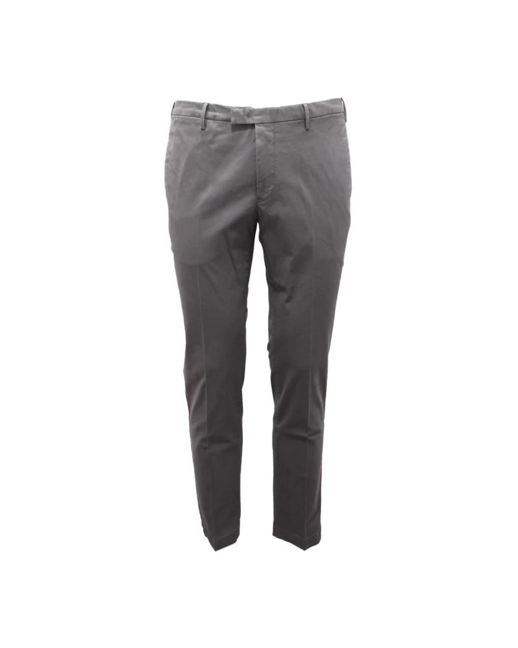 PT01 Gray Slim-Fit Trousers for men