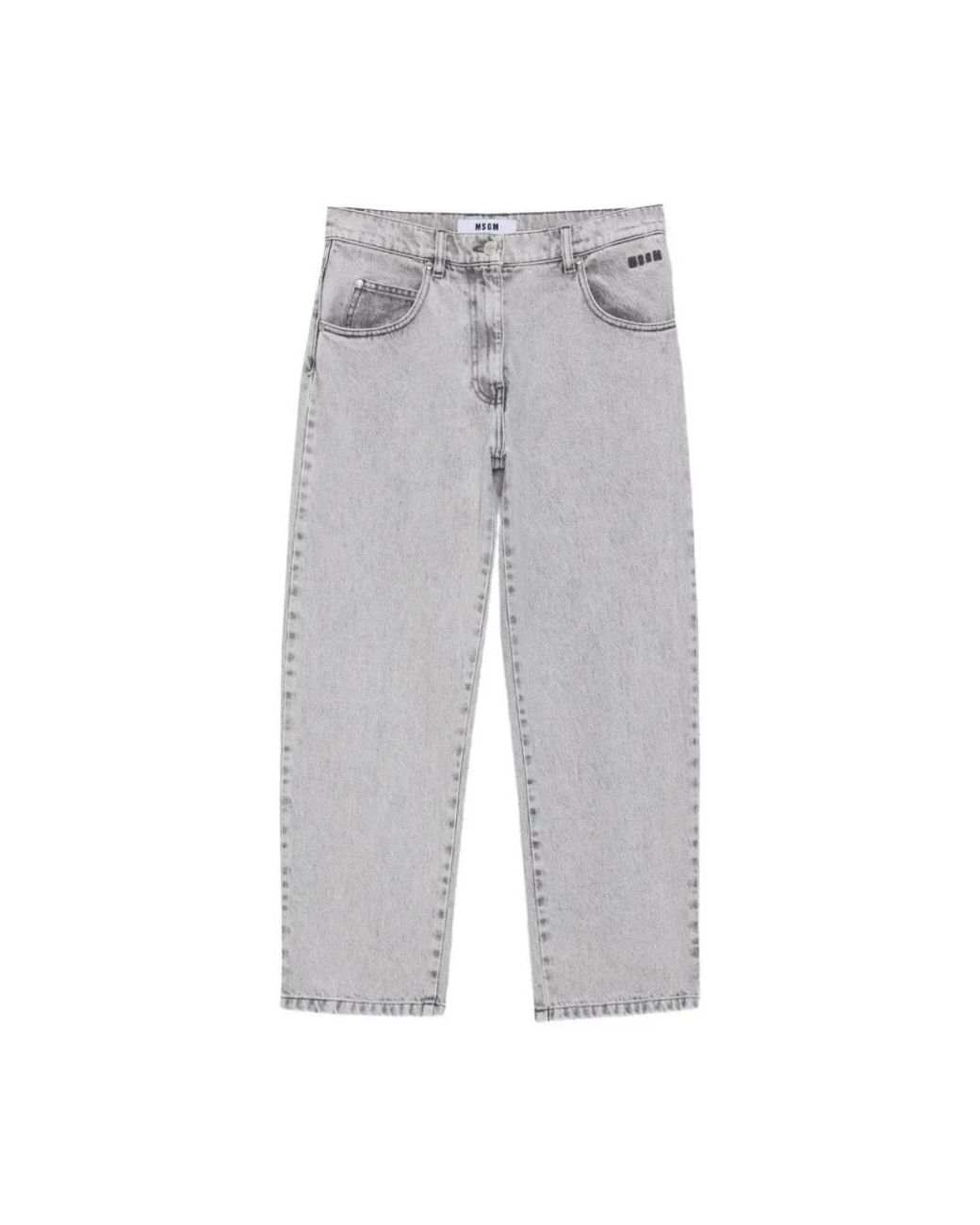MSGM Rechte Jeans in het Gray
