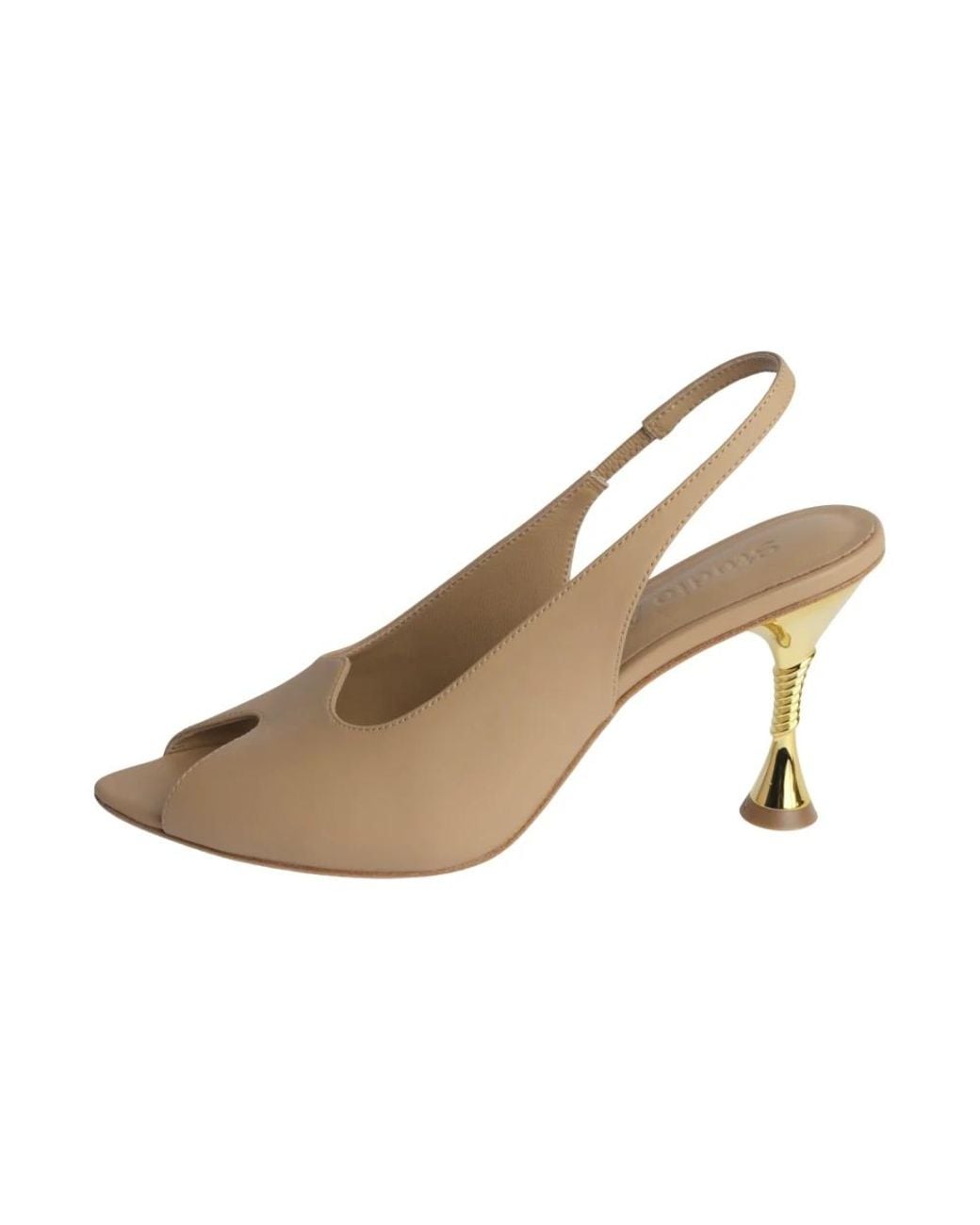 STUDIO AMELIA Natural High Heel Sandals