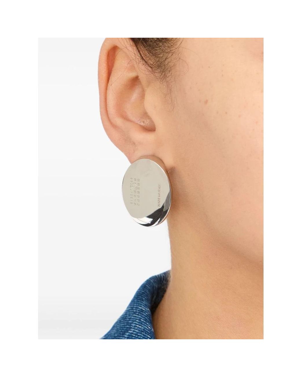 MM6 by Maison Margiela Metallic Earrings
