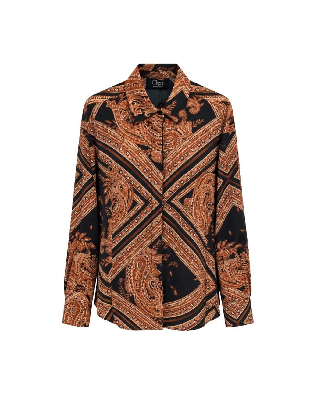 Clips Overhemden ,Bruin ,Shirts in het Brown