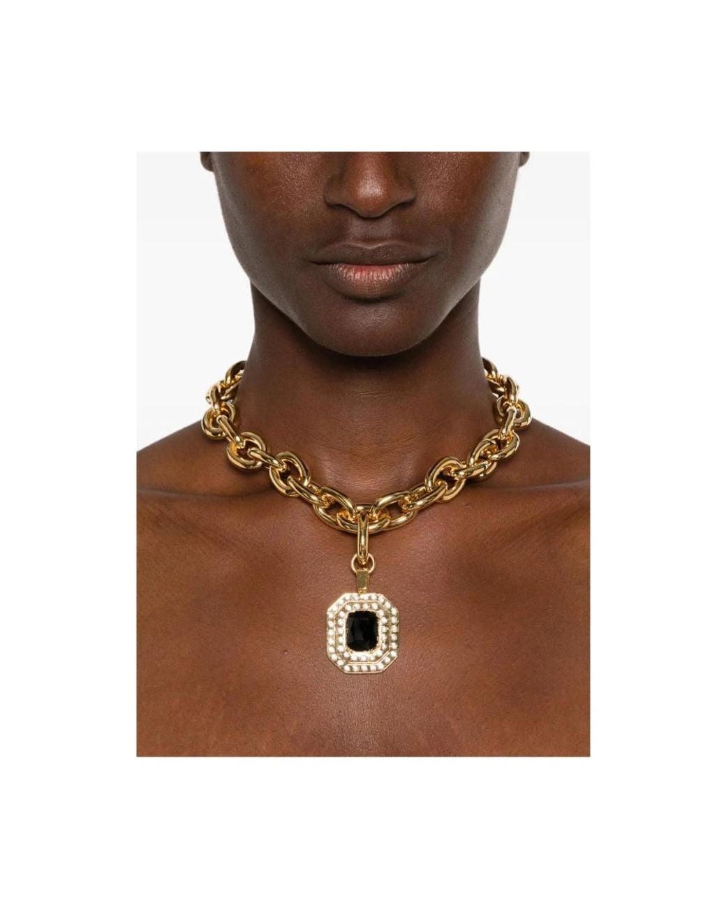 Alessandra Rich Metallic Necklaces