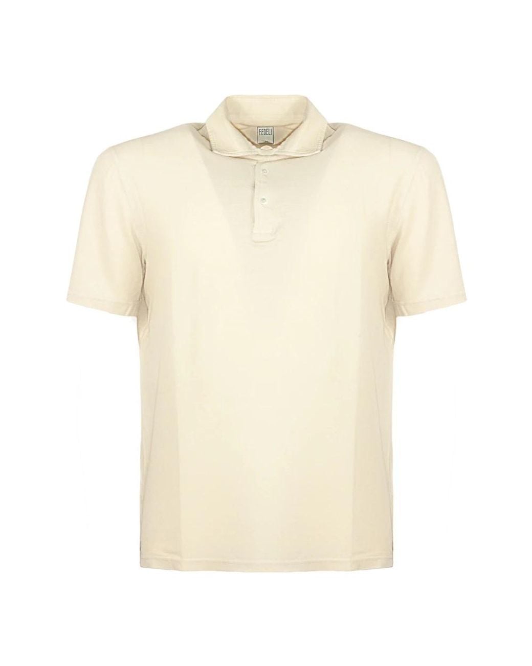 Fedeli Natural Polo Shirts for men