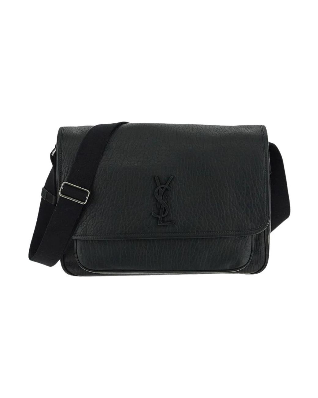 Saint Laurent Black Cross Body Bags for men
