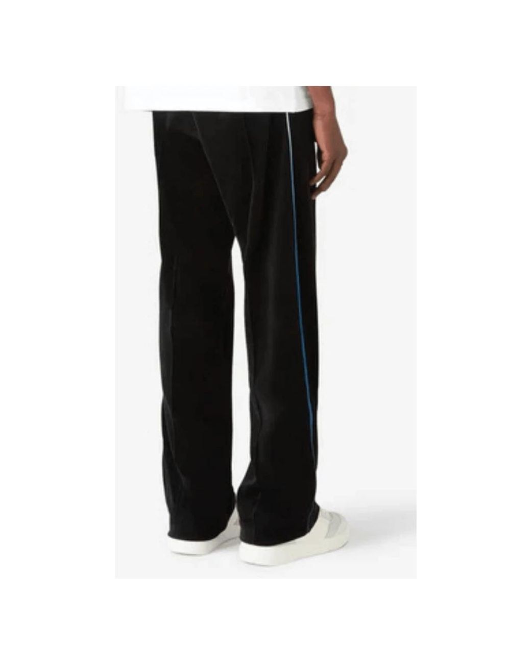 Casablanca Black Straight Trousers for men