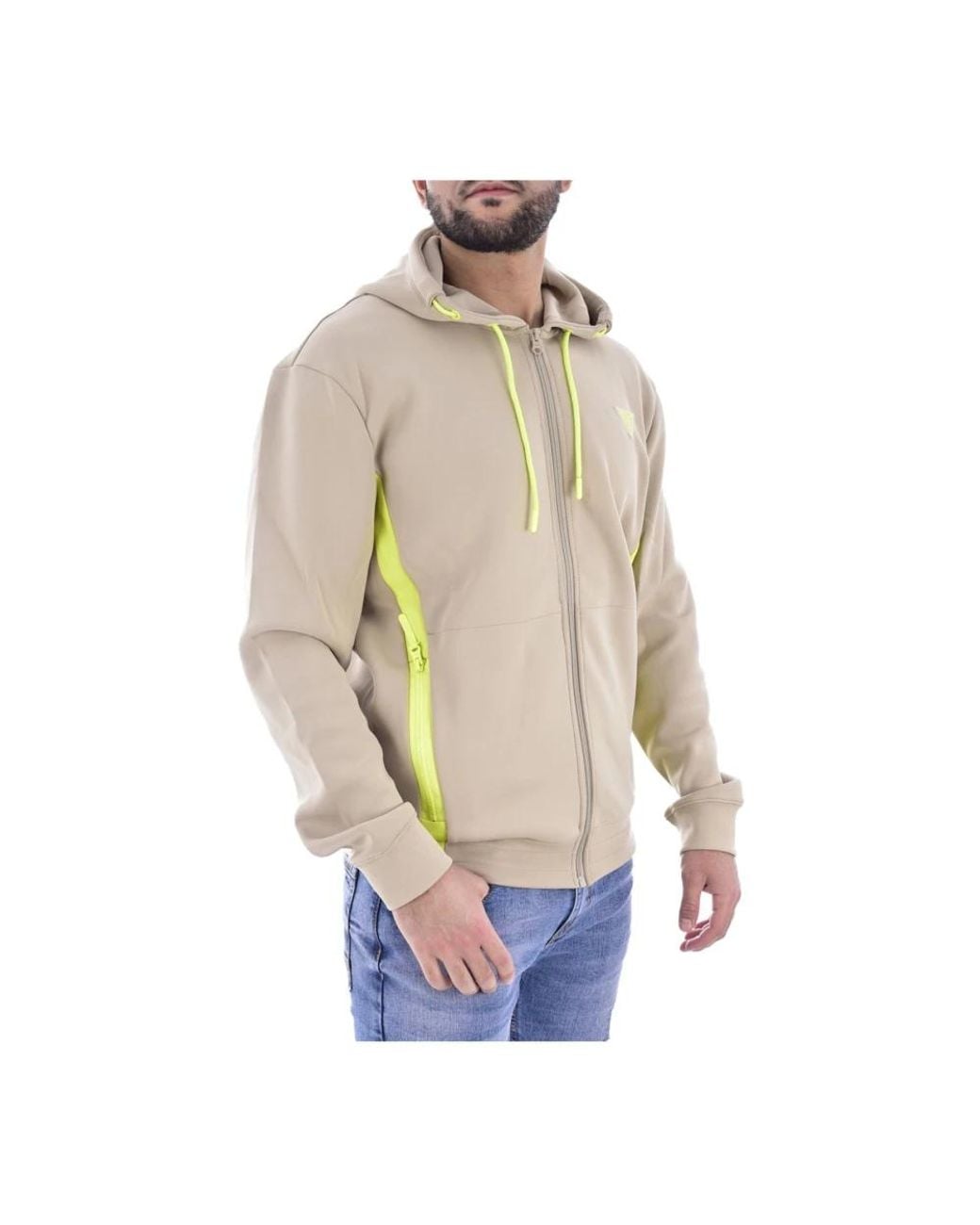 Zip-Throughs di Guess in Blue da Uomo