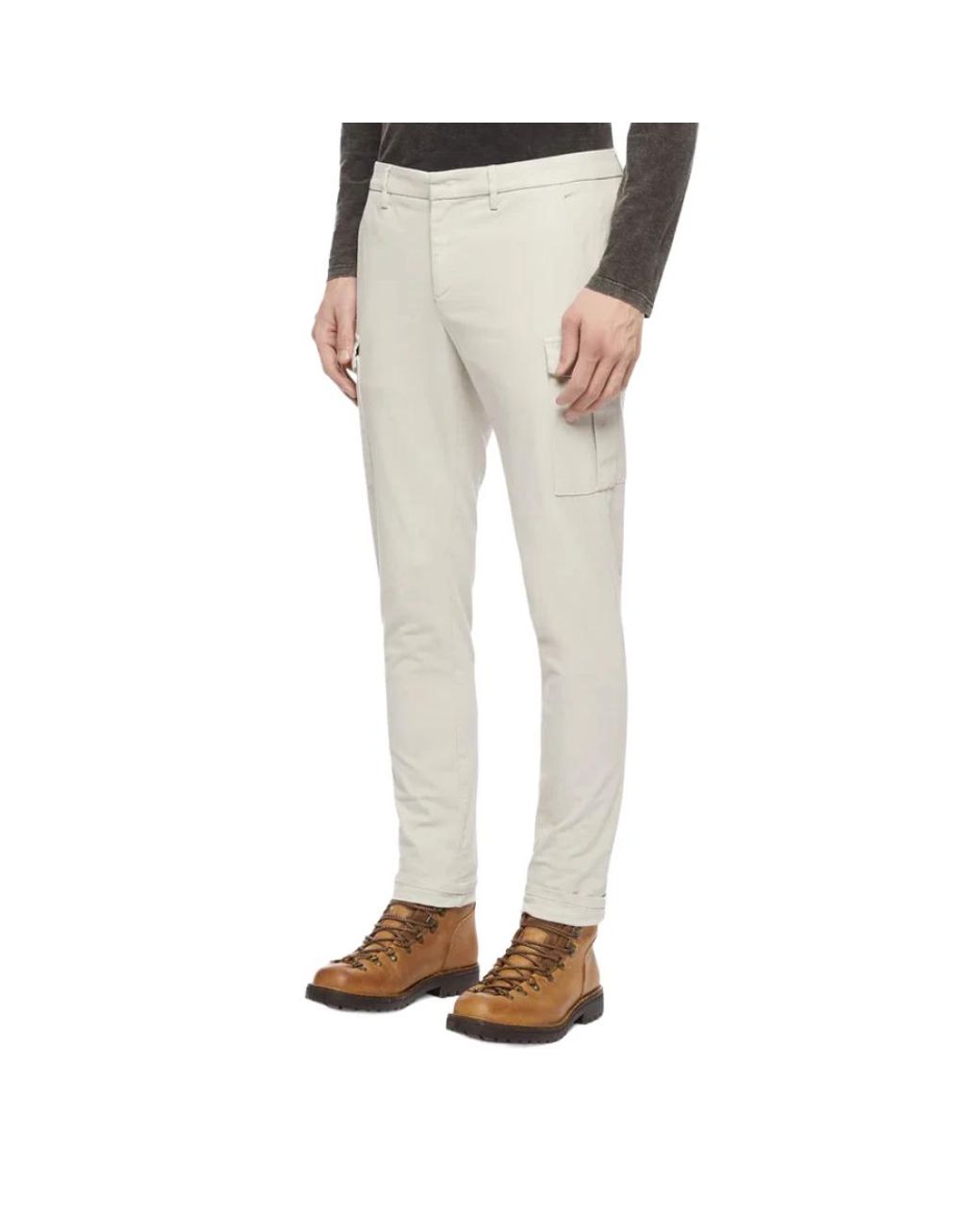 Dondup Pantalone in Natural für Herren