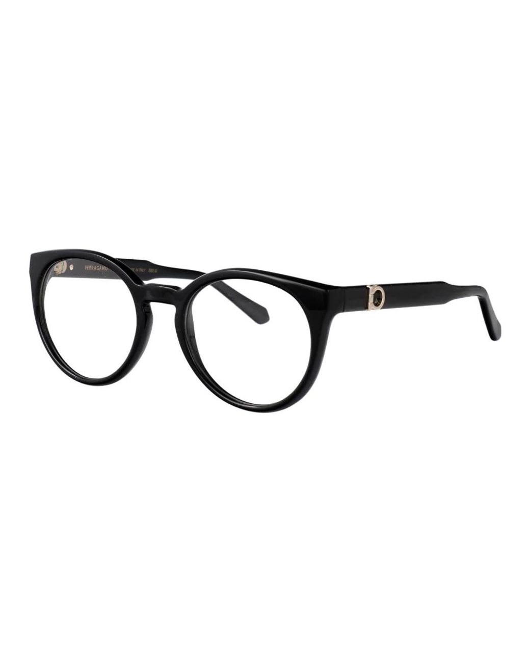 Ferragamo Black Glasses