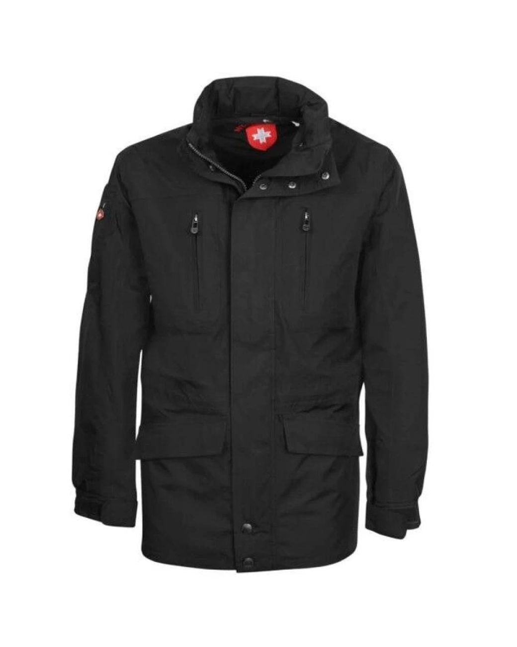 Wellensteyn Timeless Winter Jacket in het Black voor heren