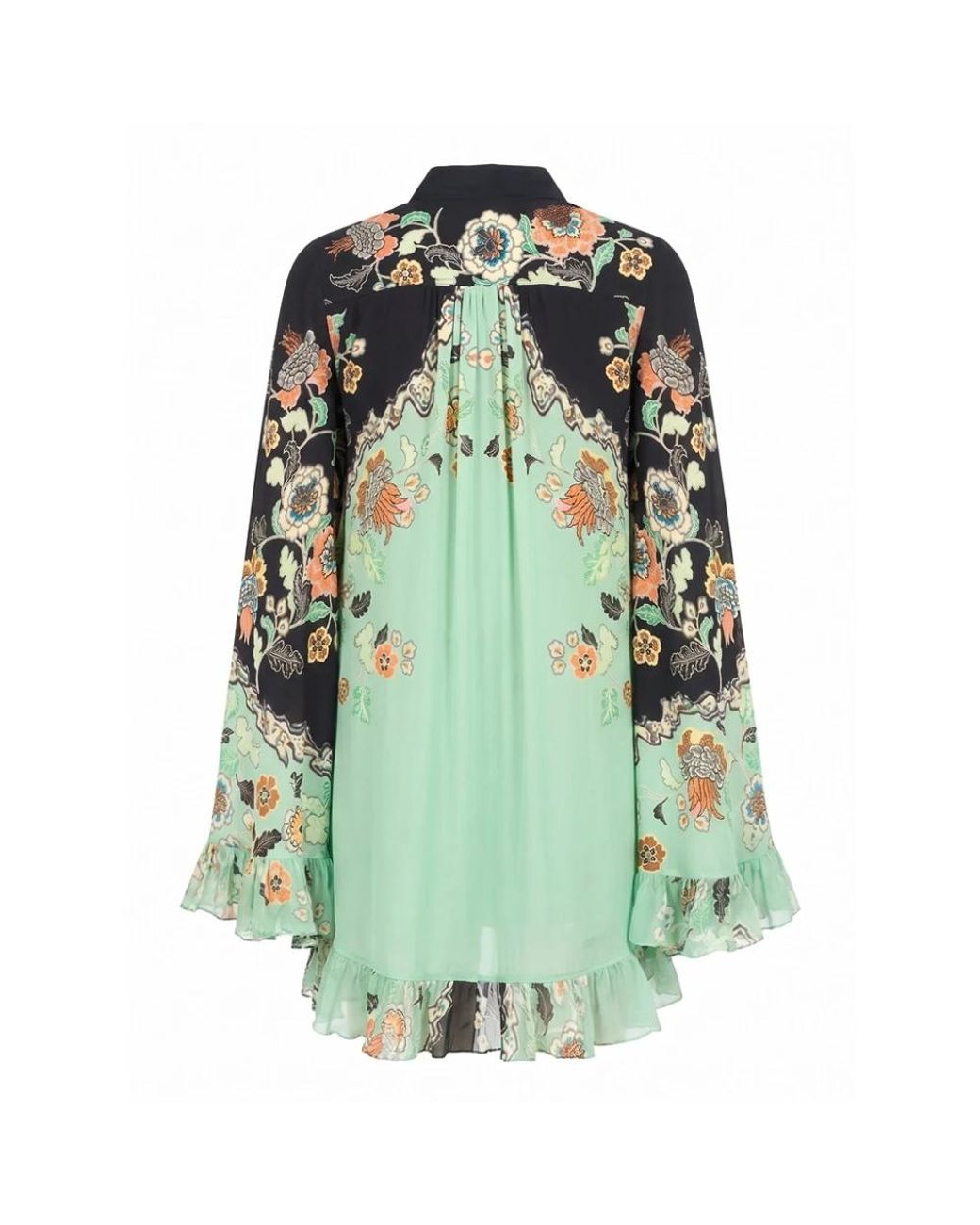 Roberto Cavalli Green Short Dresses