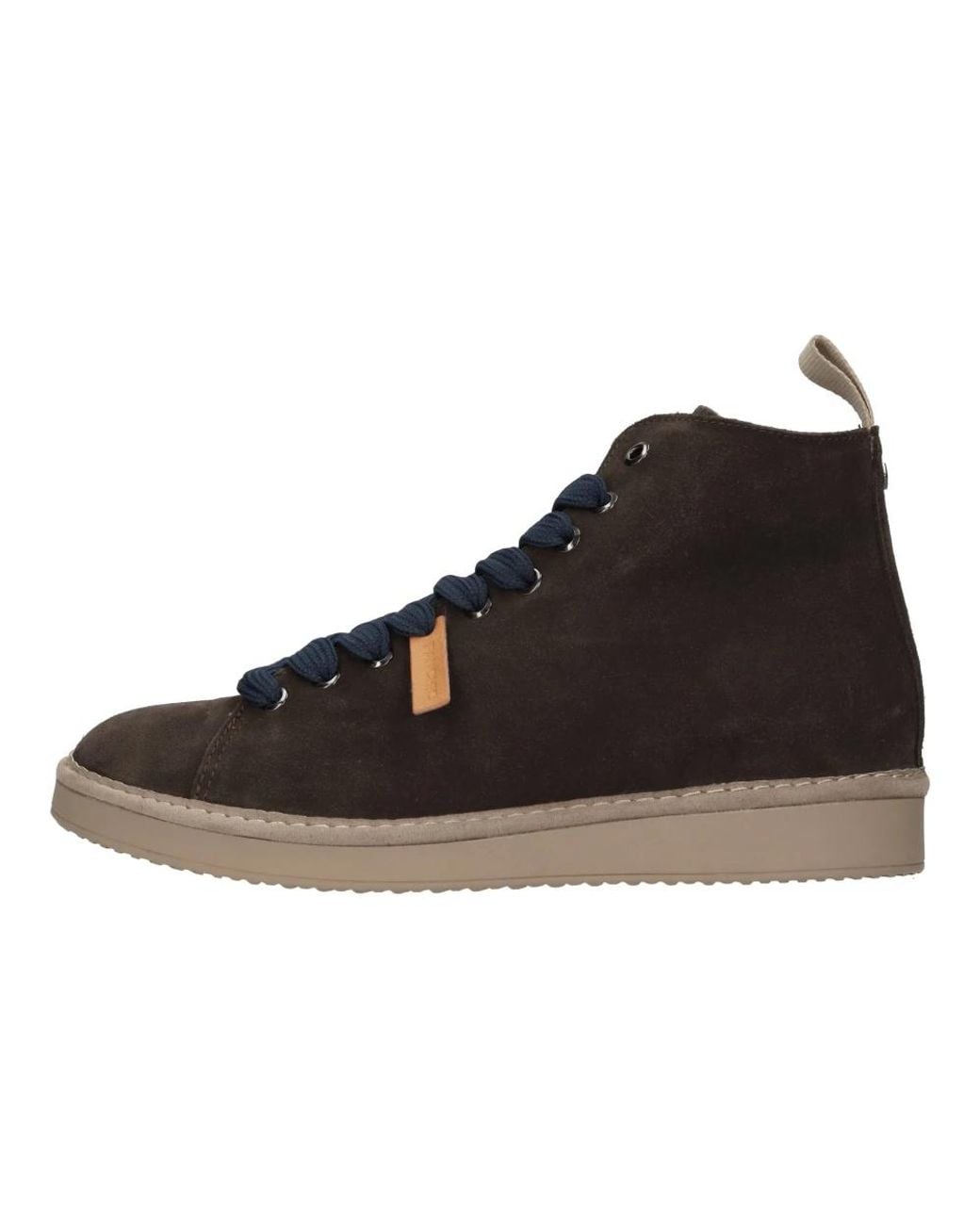 Pànchic Black Lace-Up Boots for men