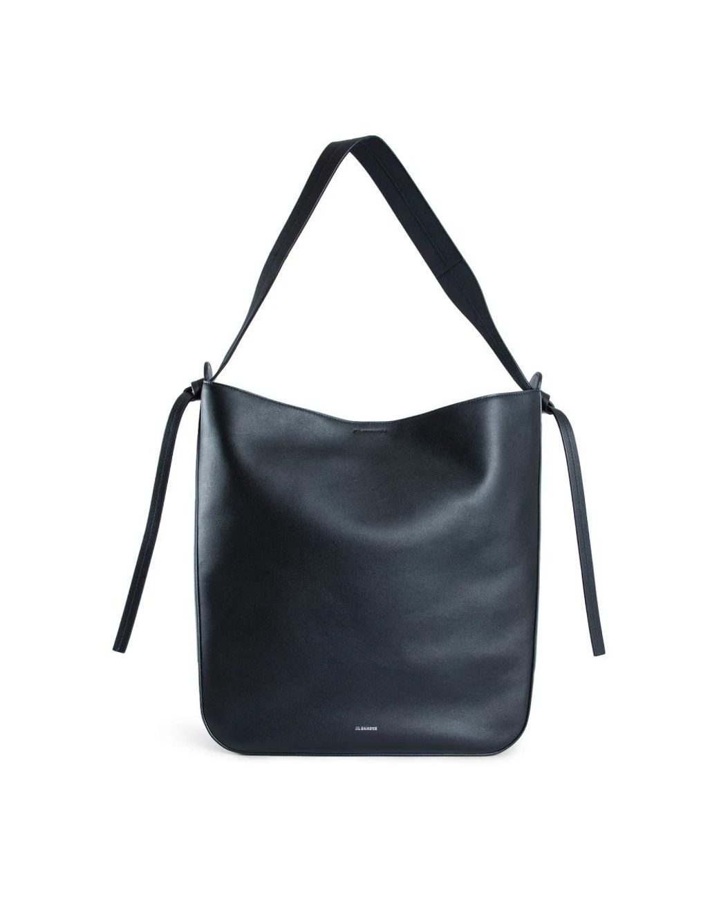 Jil Sander Black Knot Shopper