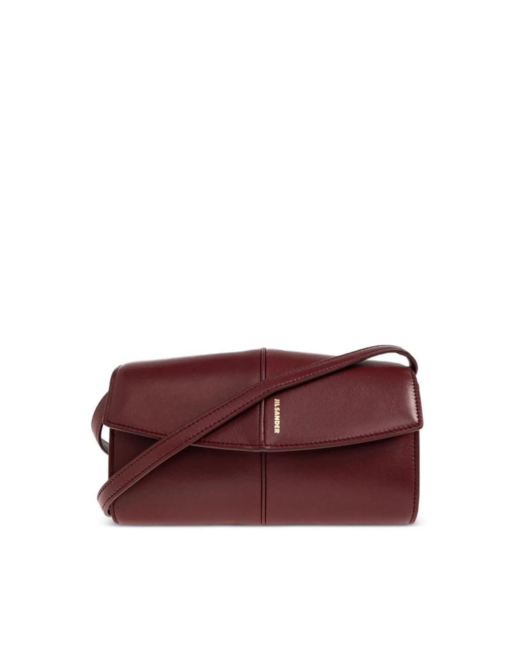 Jil Sander Purple Cross Body Bags