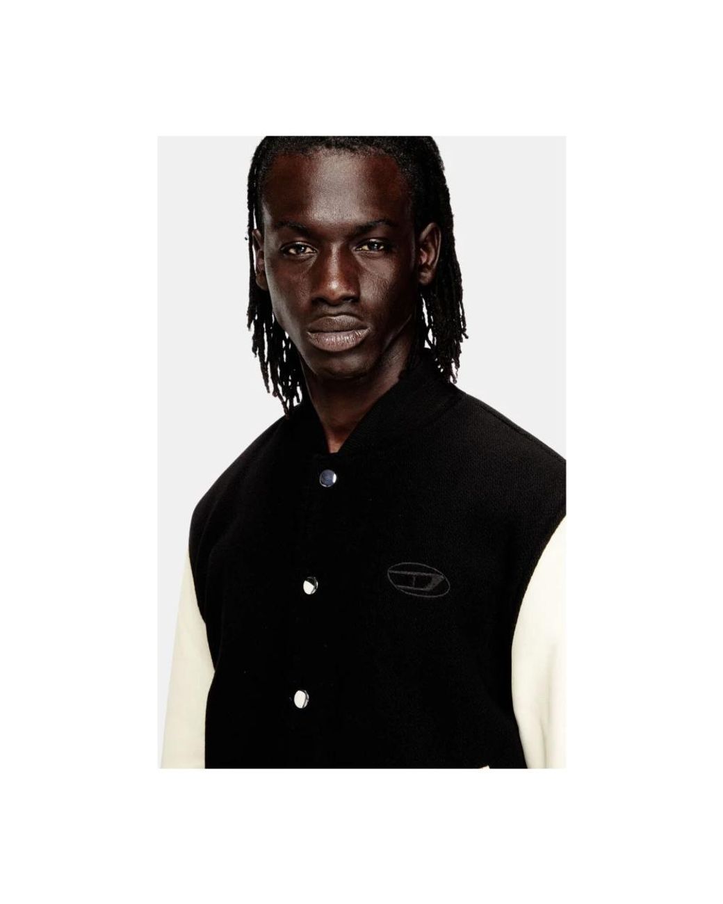 DIESEL Black Bomber Jackets for men