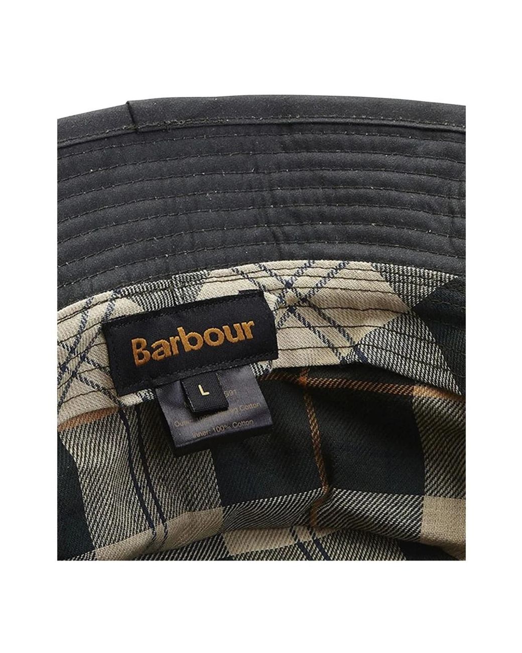 Hats Barbour de hombre de color Gray