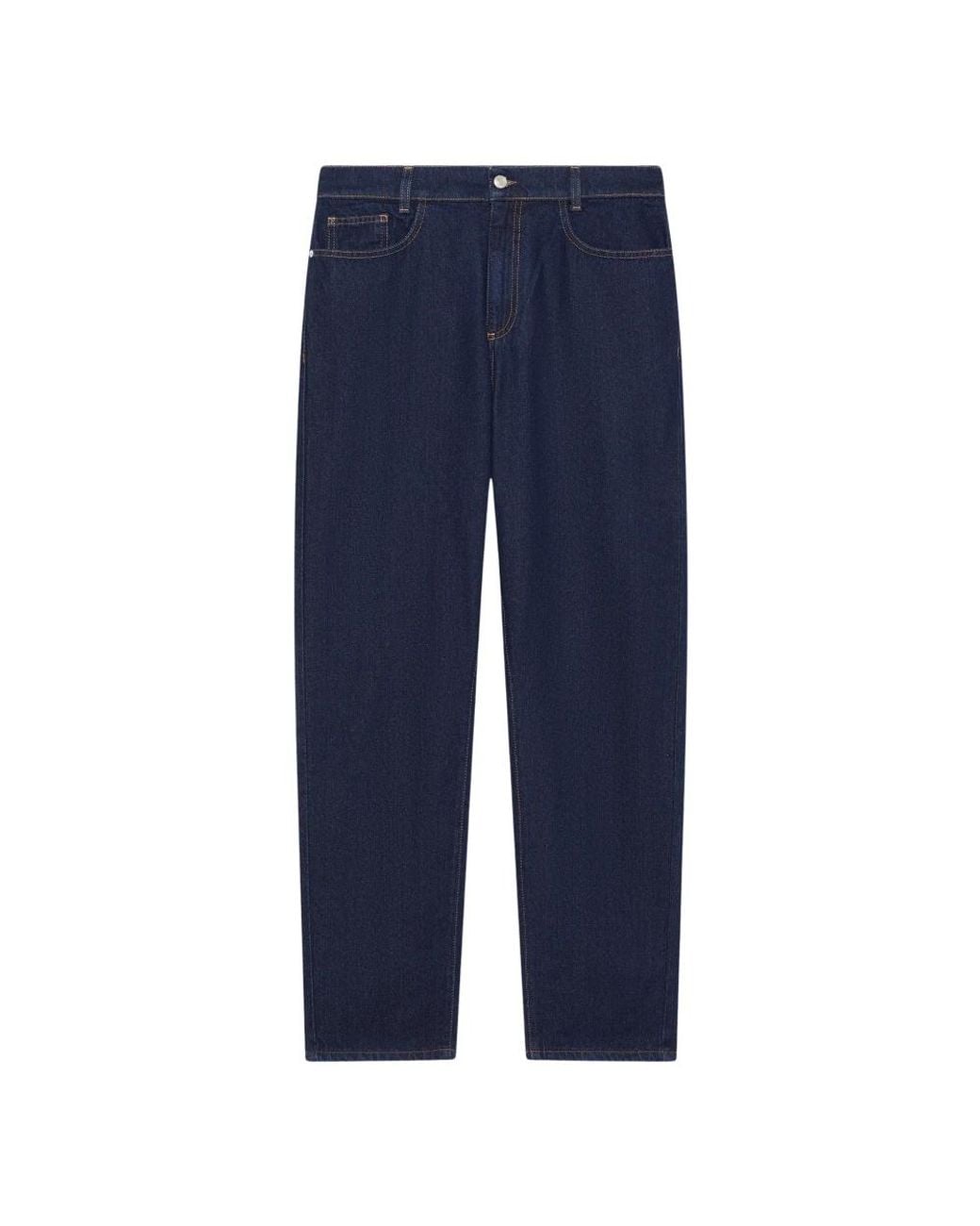 Gcds Blue Straight Fit Jeans for men