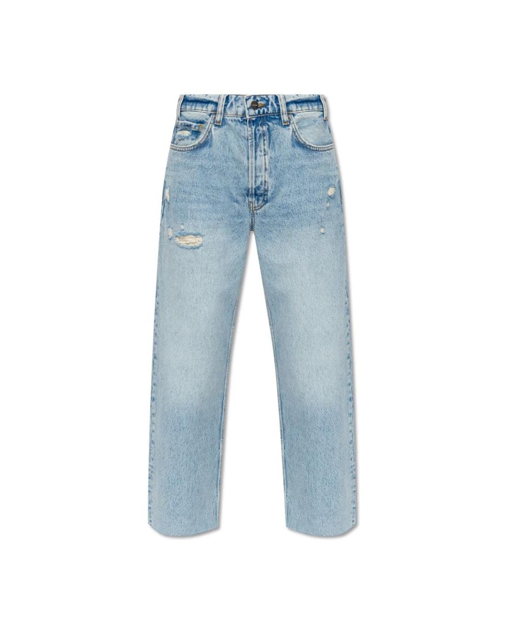 Anine Bing Blue Straight Jeans