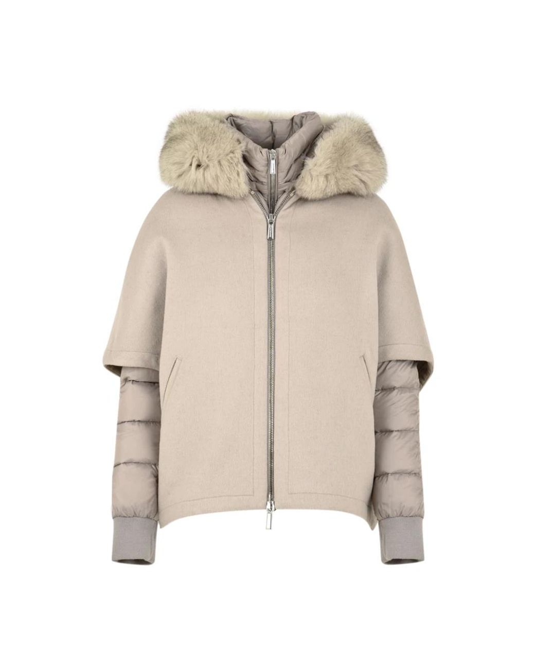Jackets > down jackets Moorer en coloris Natural