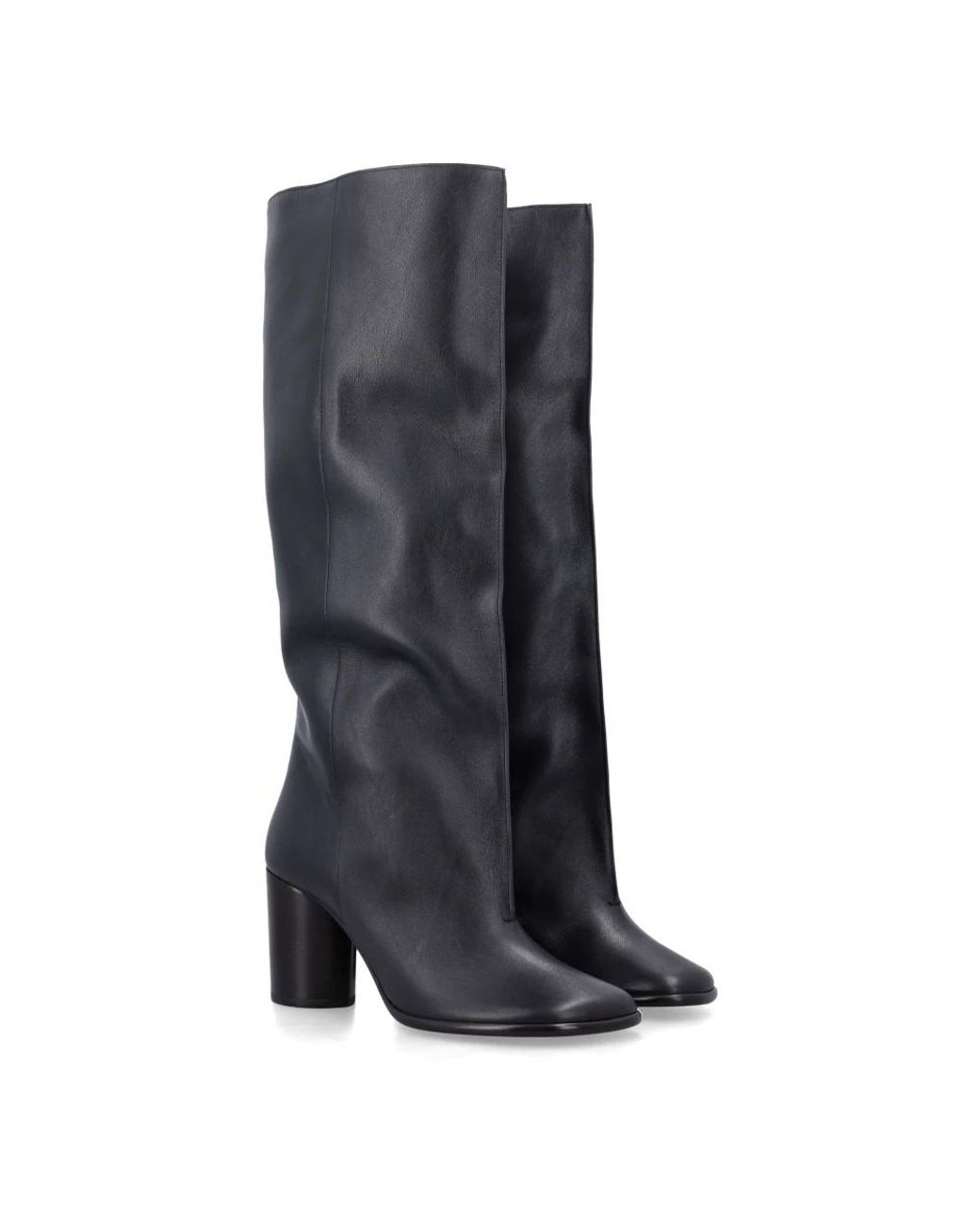 Lemaire Gray Heeled Boots