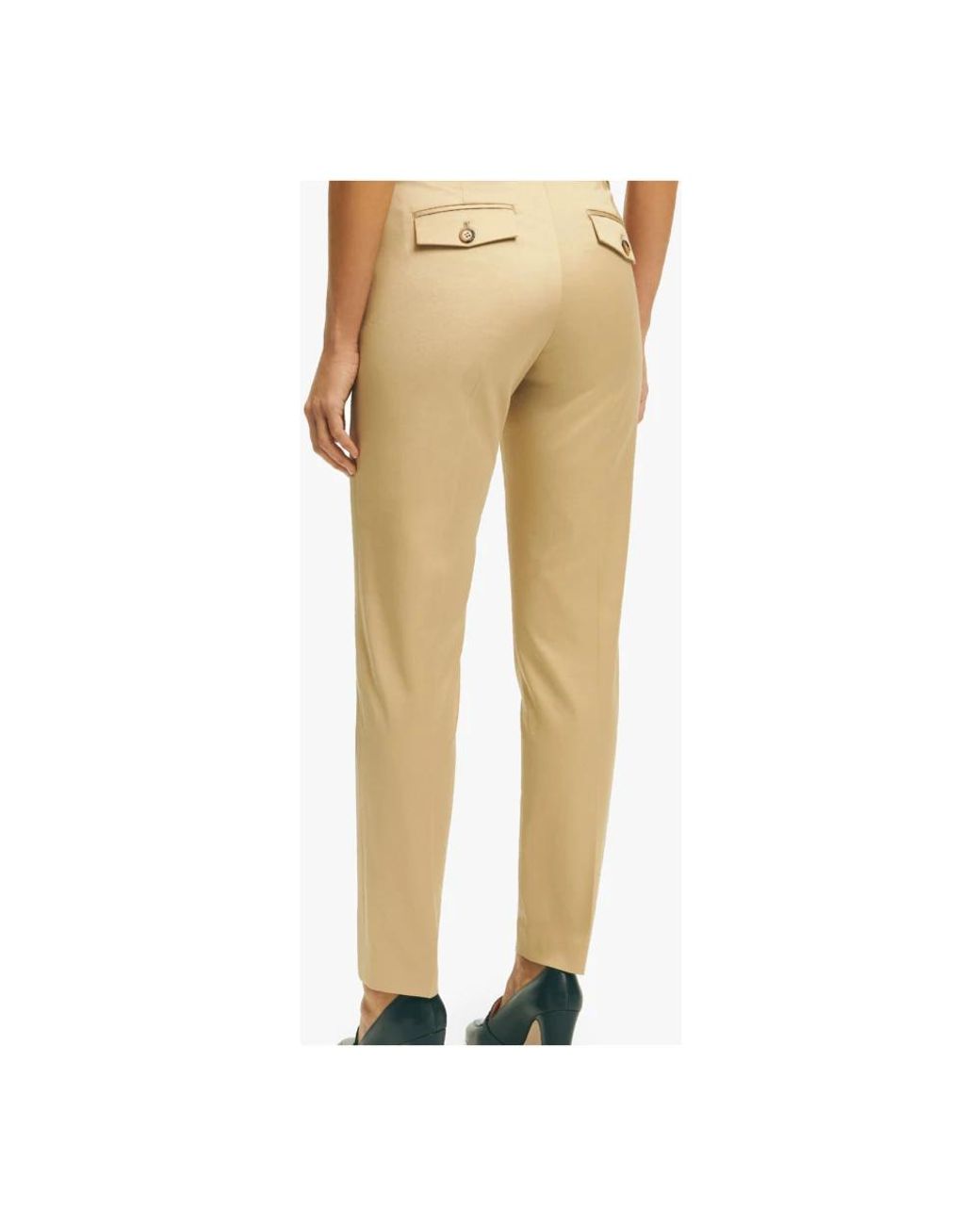 Brooks Brothers Natural Slim-Fit Trousers