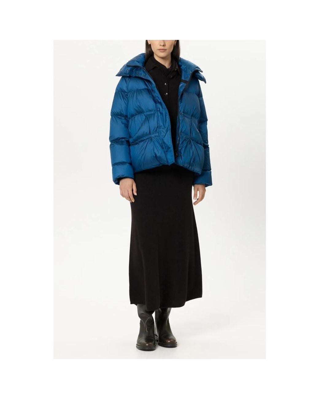 Luisa Cerano Blue Winter Jackets